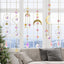 6 Atrapasoles Cristal Colgantes Decoración Hogar Jardín