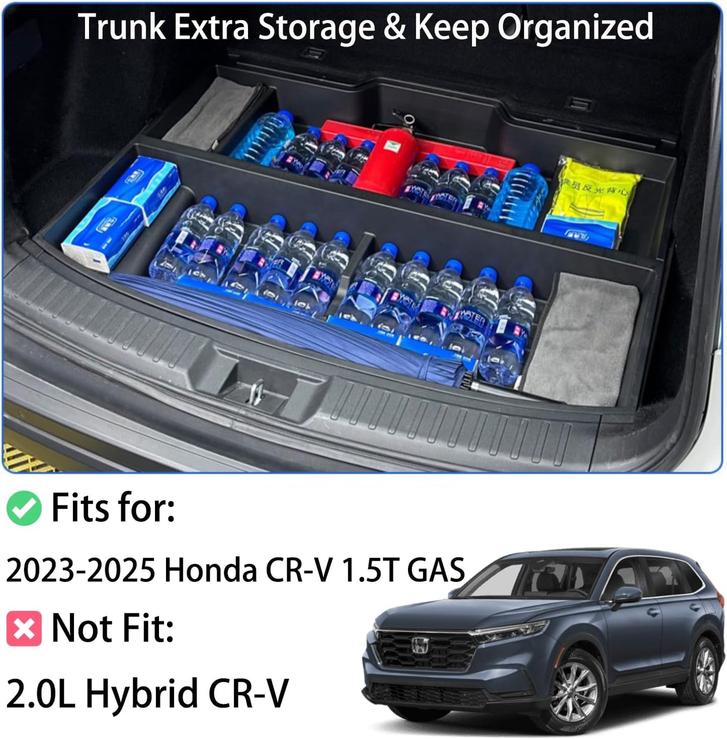 Organiz. carga trasera Honda CR-V 23-25