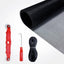 Kit reparación puerta ventana 48x118pulg malla fibra vidrio