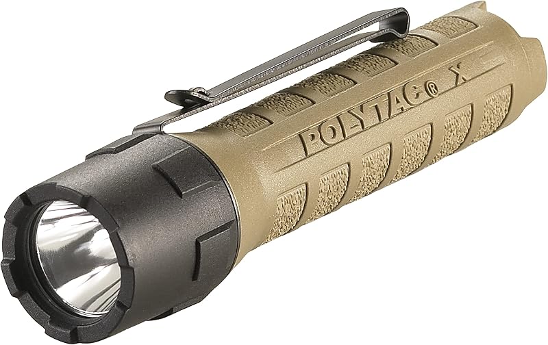 Linterna táctica LED 600lum 11485candela polímero Coyote