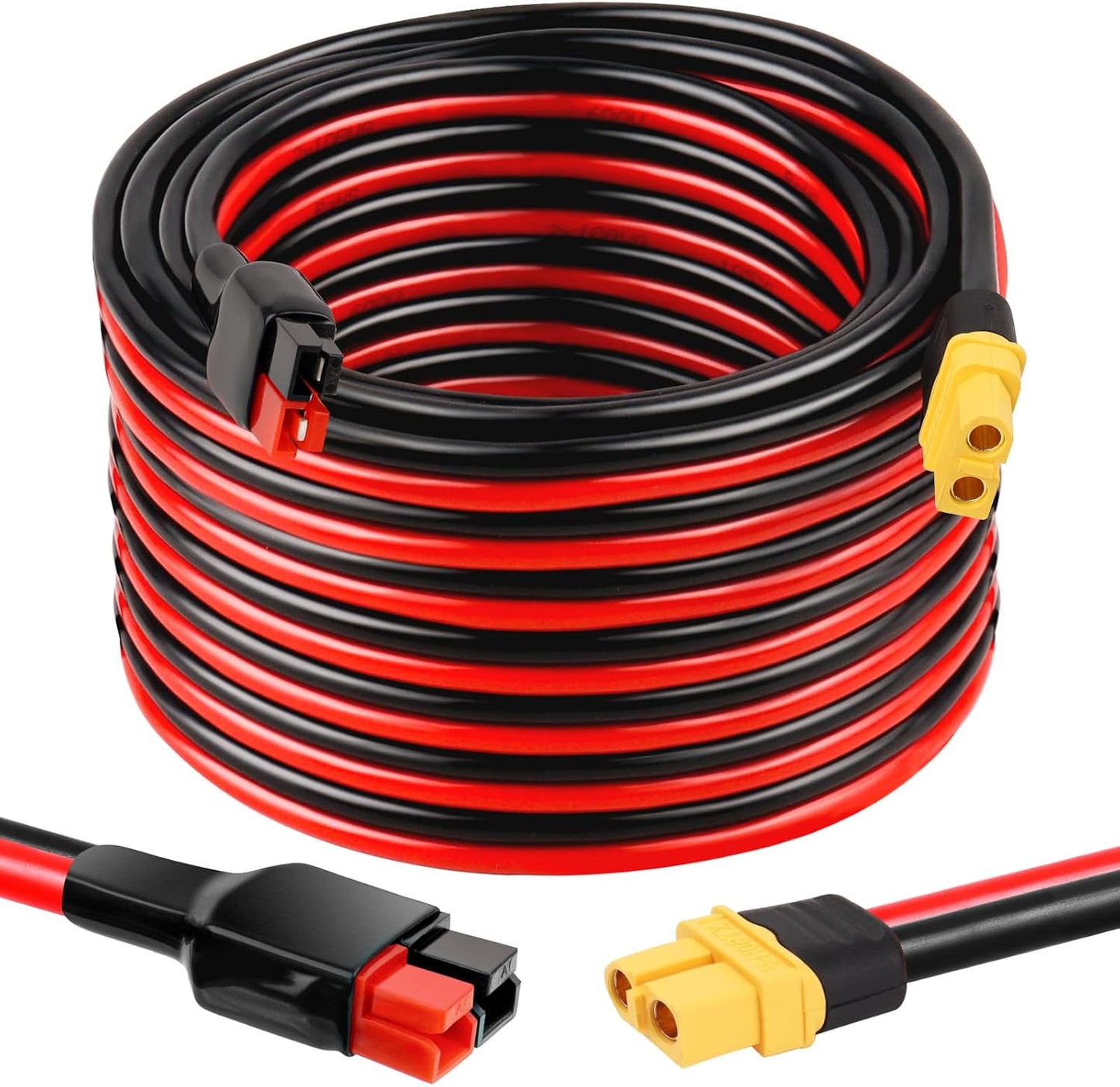 Cable XT60 a Anderson 10AWG 25pies para RC solar bricolaje