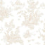 Rollo papel tapiz campiña 20.5" x32.7ft beige/blanco