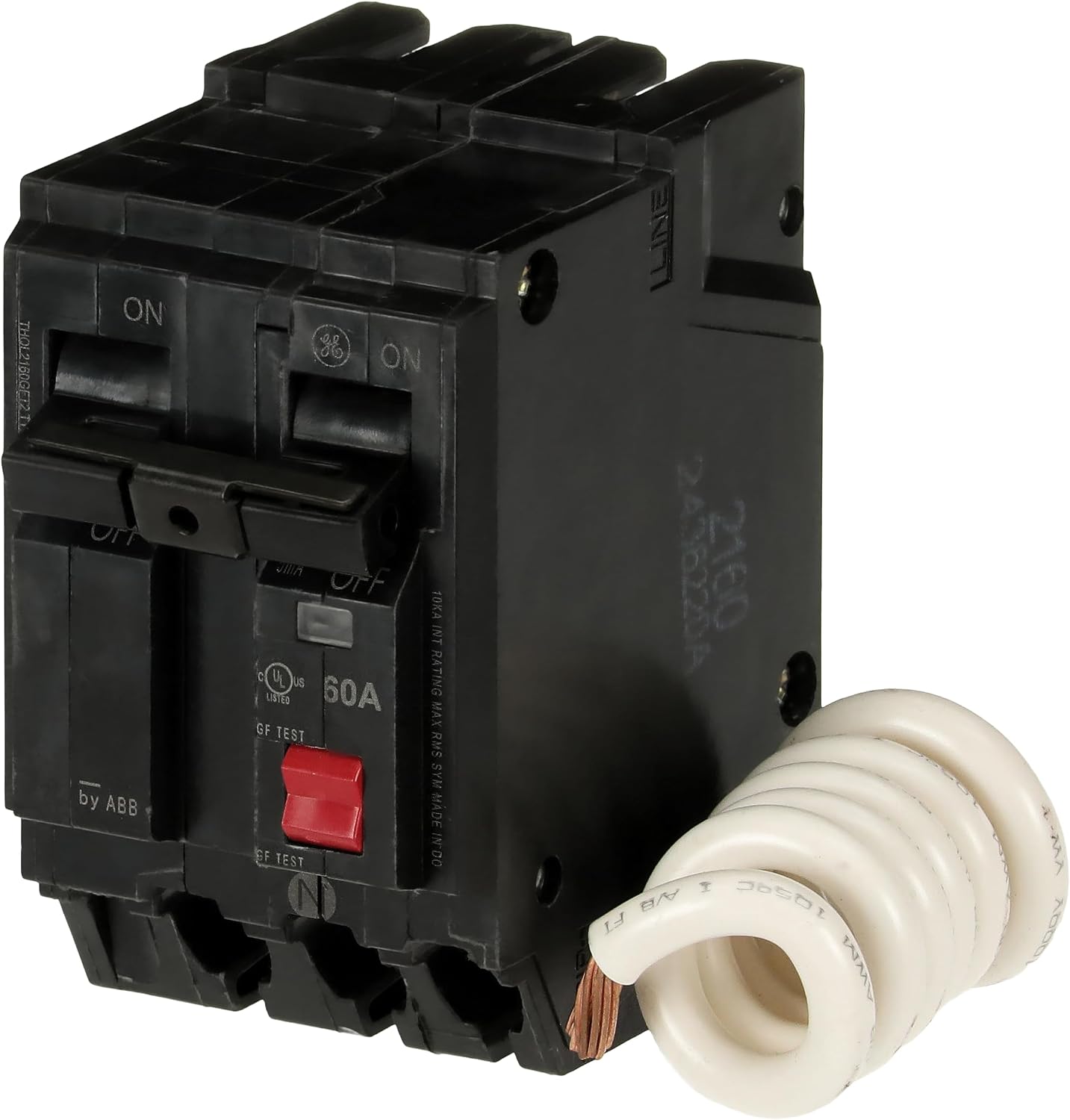 Disyuntor Q-Line 60A doble polo con autocomprobación