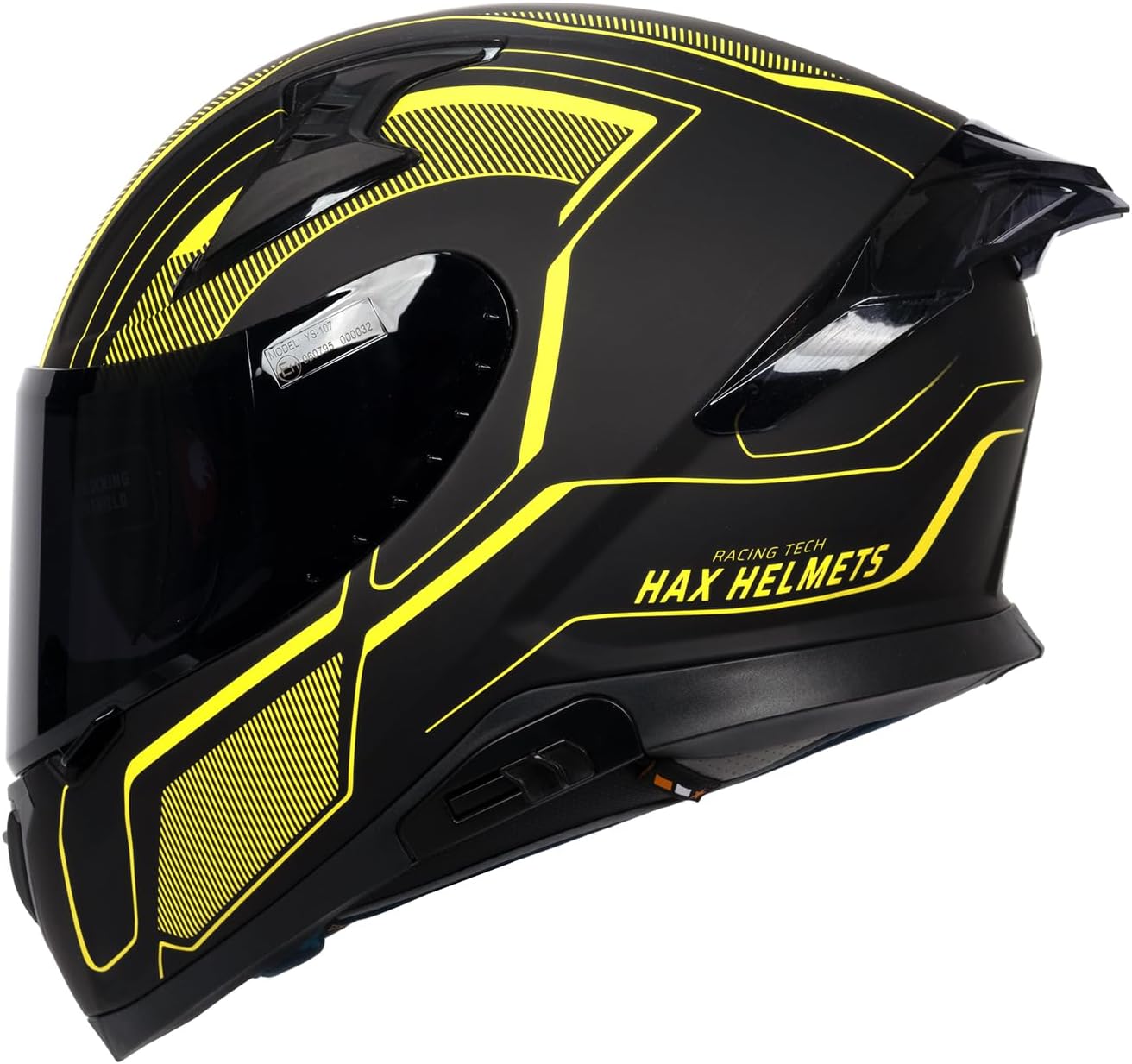 Casco moto cara completa doble ala pinlock aprobado DOT