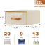 6 Pzas Cajones Almacenamiento Ropa 41.9cm con Ventana