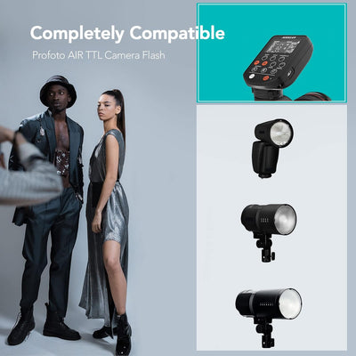 Transmisor flash E4 Canon TTL 1/8000s comp Profoto A1 D2