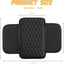 Funda consola central automotriz cuero con bolsas almacenamiento
