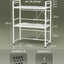 Soporte extensible microondas 3 niveles 8 ganchos 55lb