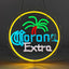 Letrero neón palmera Coro Ex Beer regulable para hogar bar fiesta