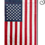 Bandera EE.UU. bordada 12x18" decoración patio