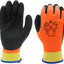 Guantes trabajo invierno caucho natural forrado nylon