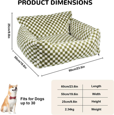 Cama perros forro polar funda extraible antideslizante