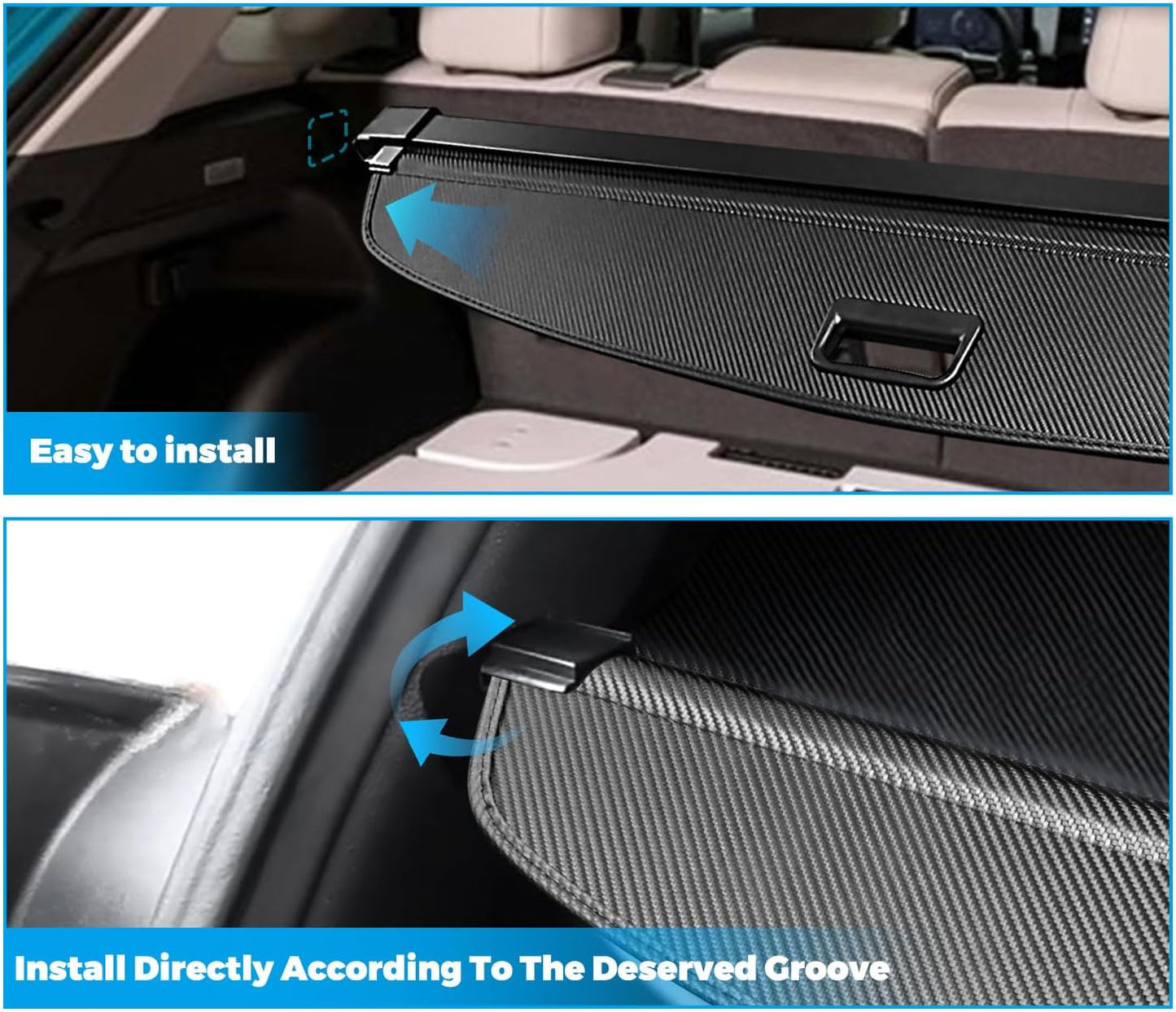 Cubierta carga Honda Prologue/Chevy Blazer EV 2024-25 negro