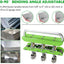 Dobladora de chapa acero 5/8 a 4" ajustable 0-90°