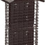 4 Comederos Aves Techo Metal Capacidad 4 Pasteles Sebo