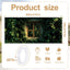 Banner madera puerta garaje diseño hiedra 13x6pies
