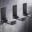 12 Ganchos plegables pared aluminio colgar tela auriculares