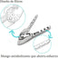 Exprimidor acero inox manual plegable extractor cítricos
