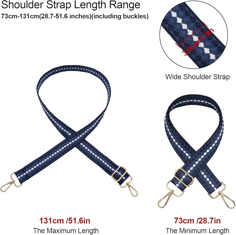 Correa ajustable para bolso hombro guitarra hombre mujer