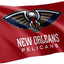 Banderas Pelicans NBA 3x5ft para interiores y exteriores