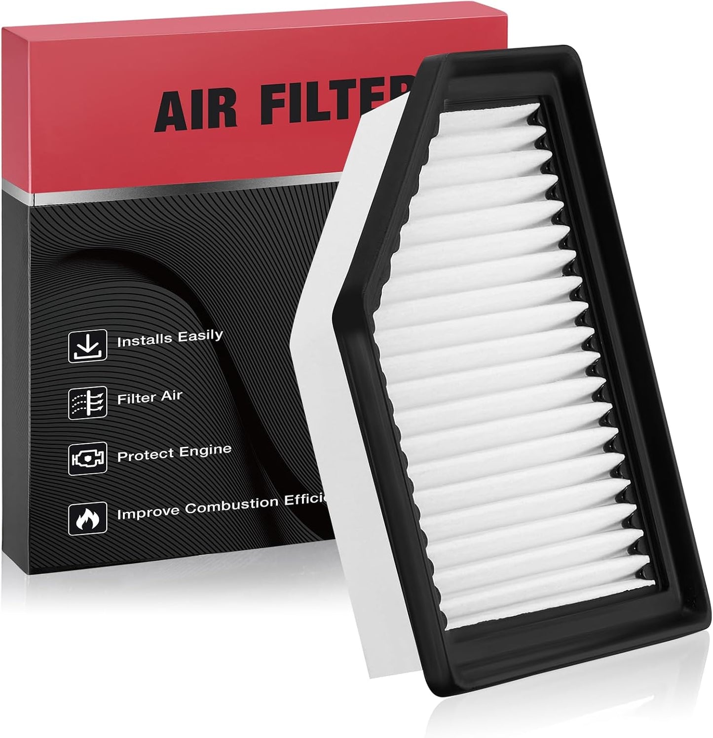 Filtro aire motor comp Nissan Sentra L4 2.0L