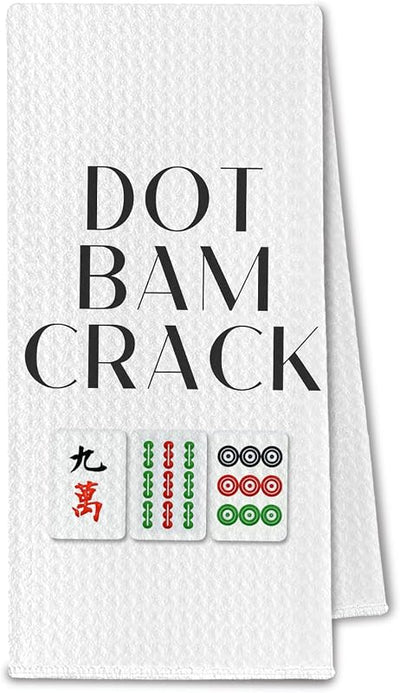 Paño cocina Mahjong 16x24 pulg regalo para mujeres