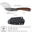 Cuchillo táctico DC53 acero micarta funda kydex EDC camping