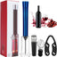 Juego Wino On the Go 4 en 1 con bomba de aire, vertedor, cortador de aluminio y tapón de vacío