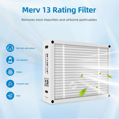 Filtro horno MERV 13 20x25x6 comp AprilAire 201