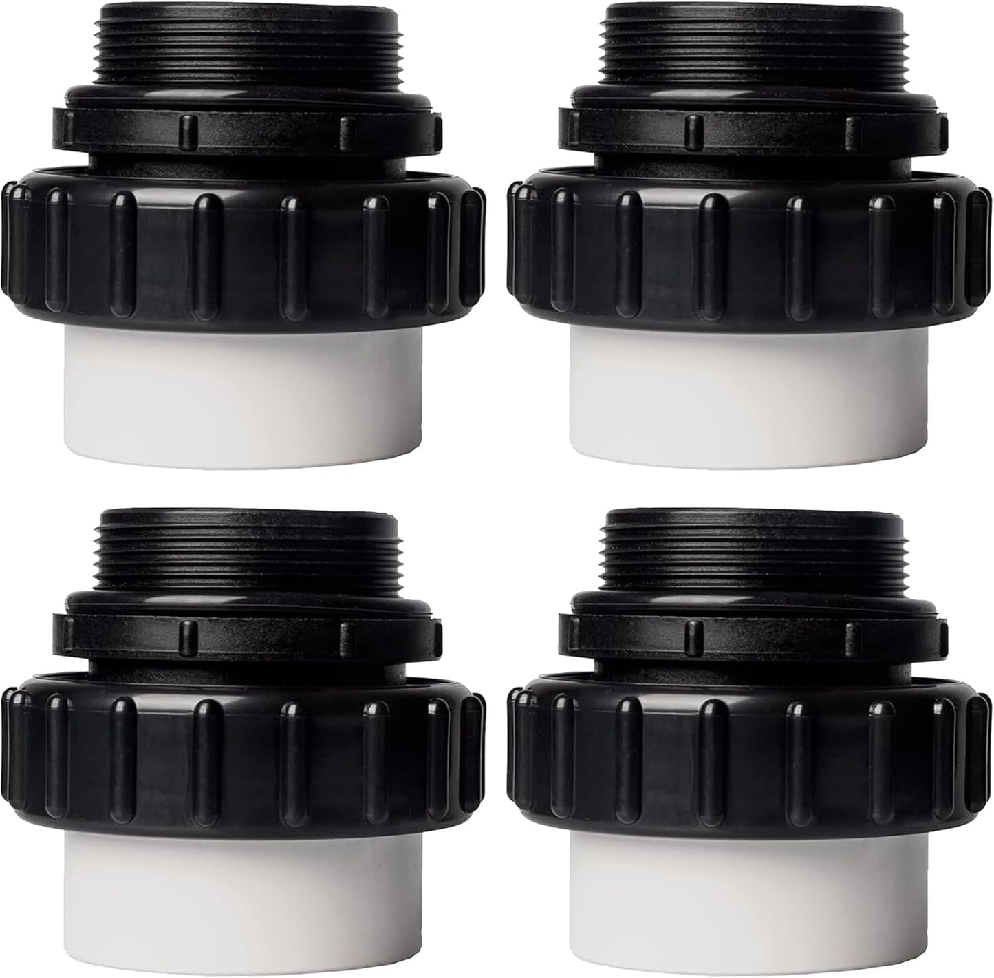 4 Uniones PVC 2pulg comp Pentair Whisperflo e Intelliflo