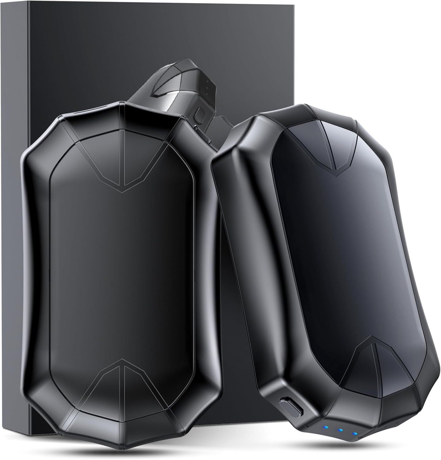 Calentador manos recargable 2en1 magnético USB 3 modos