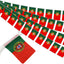 Banderín portugués de cuerda 38 pzas 42ft para decoración