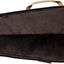 Funda rifle caza 54pulg caqui marrón forro vellón