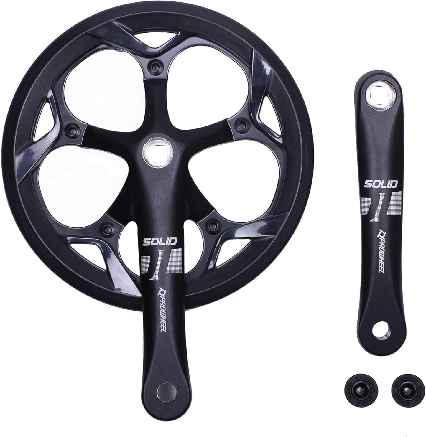 Set bielas BCD 52T 5.118" rueda cadena y protector