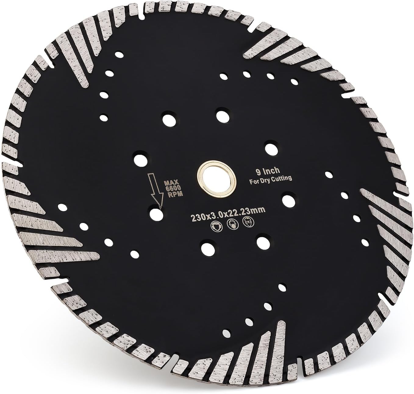 Hoja diamante turbo para corte granito y adoquines duros