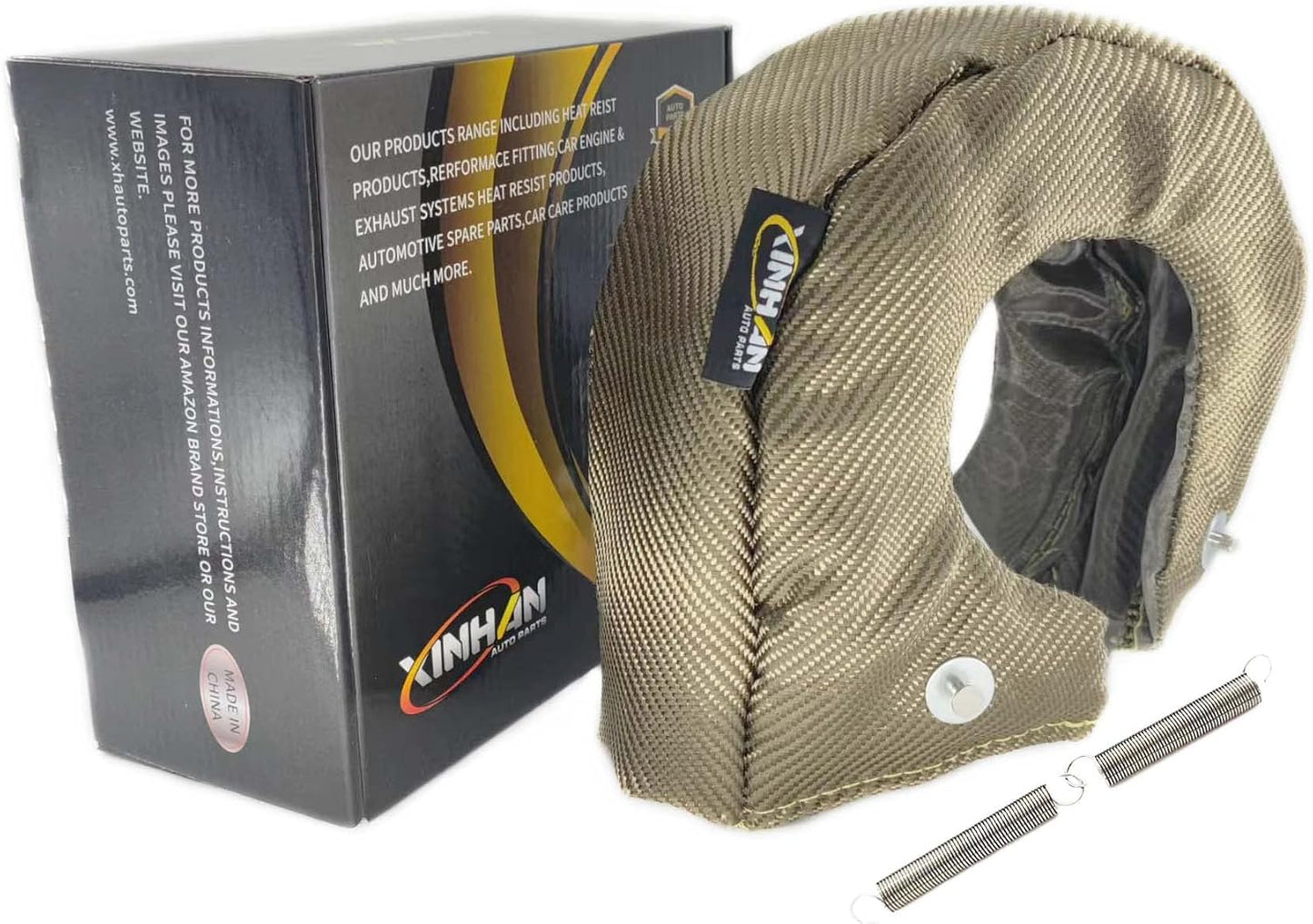 Protección térmica malla acero inox T4 con muelles