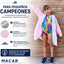 Parka natación impermeable forro polar piscina aire libre