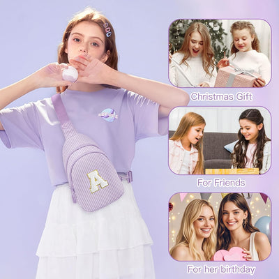 Bolso bandolera para niñas 8-12 años y mujeres