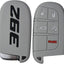 Funda silicona 392 para Dodge Charger Challenger SRT