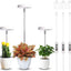 Luz crecimiento plantas interiores espectro completo 3/9/12h