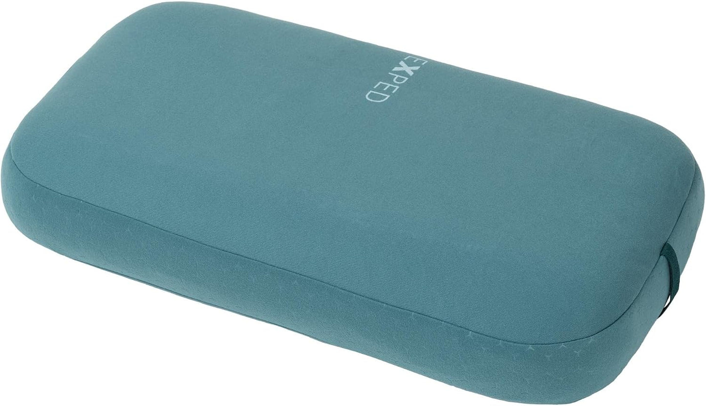 Almohada inflable ligera para acampar con funda ajustable