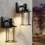 Lámpara pared exterior led e26 ip65 pantalla policarbonato