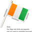 Bandera 5x8" pack 12 unidades