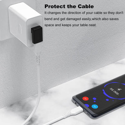 2 Adaptadores USB A a C 90° para PC laptop tableta