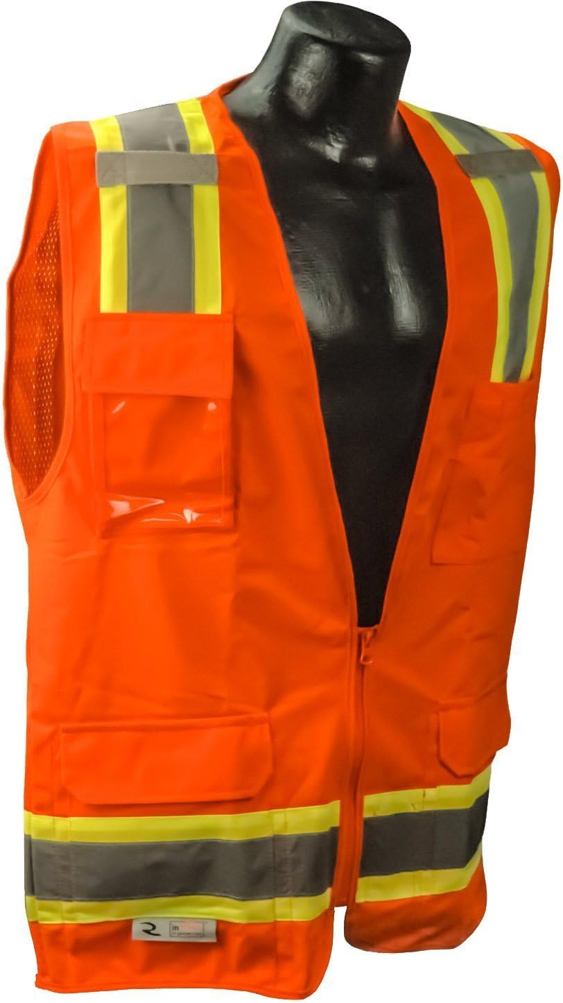Chaleco seguridad dos tonos clase 2 XL naranja