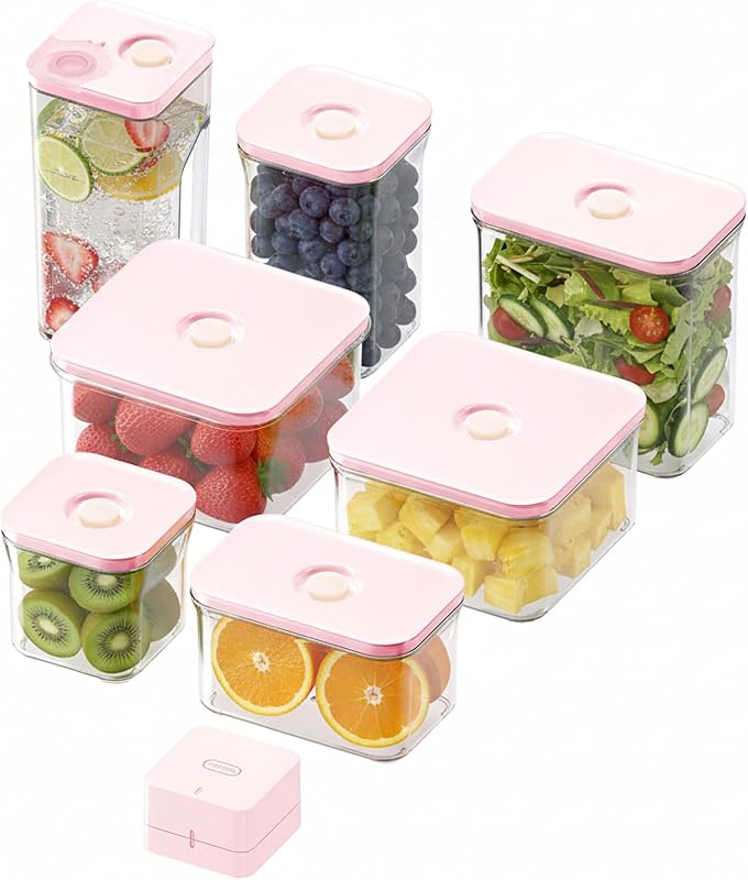 Recipientes herméticos alimento 6 Pzas sin BPA