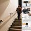 Barandilla escalera madera 1.52m soporte metal interior