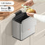 Cubeta compostaje colgante acero inox 4L puerta cocina