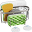Soporte multifuncional para esponja fregadero acero inox