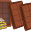 3 Moldes Silicona Chocolate Profundo 0.8pulg